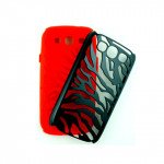 Wholesale Samsung Galaxy S3 / I9300 Zebra Hybrid Case (Black-Red)